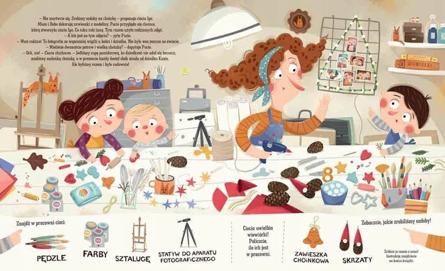 PUCIO Urządza Wigilię ŚWIĄTECZNE Słowa i Zadania 3+ Nasza Księgarnia x2_2