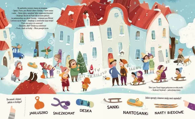 PUCIO Urządza Wigilię ŚWIĄTECZNE Słowa i Zadania 3+ Nasza Księgarnia x2_3