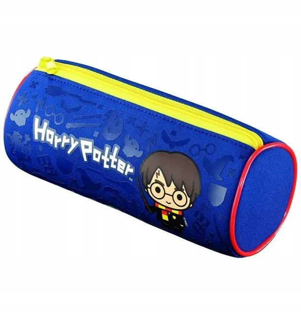 Piórnik Tuba Niebieski HARRY POTTER Kids Mapped_1