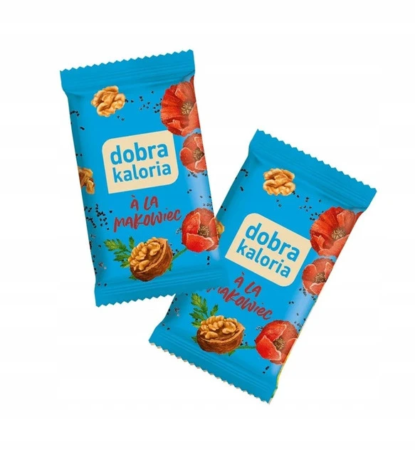 DOBRA KALORIA Mini Batoniki A'LA CIASTO MAKOWIEC Batony Bez Cukru 108g_2
