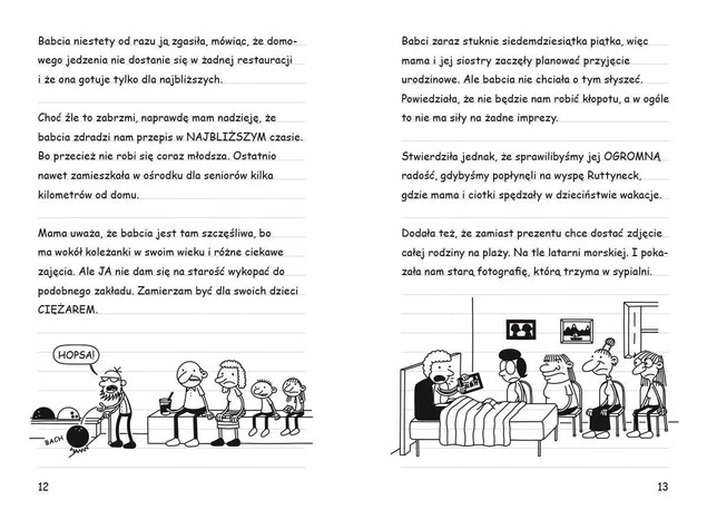 Dziennik Cwaniaczka Niezły Klops Tom 19 Jeff Kinney 10+ Nasza Księgarnia_3