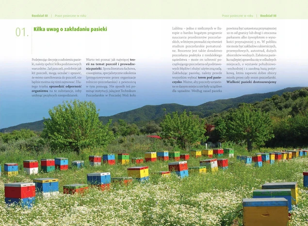 Atlas PSZCZELARZA Hodowla Kalendarz Prac Miód SBM_3