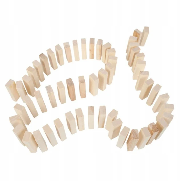 WIEŻA DREWNIANA Gra Zręcznościowa Klocki 3+ Mega Creative_11