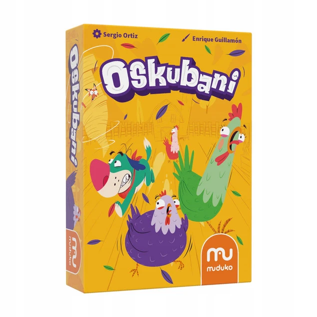 OSKUBANI Humorystyczna Gra Karciana Rywalizacja Taktyka 8+ Muduko_11
