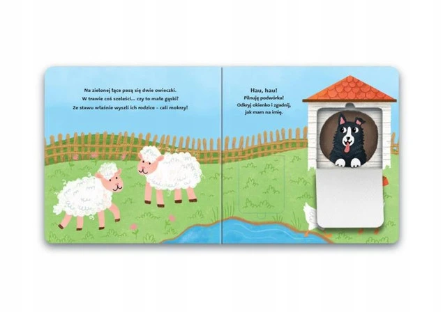 Książeczka z Okienkami ZWIERZĘTA NA WSI 0+ Martel_2