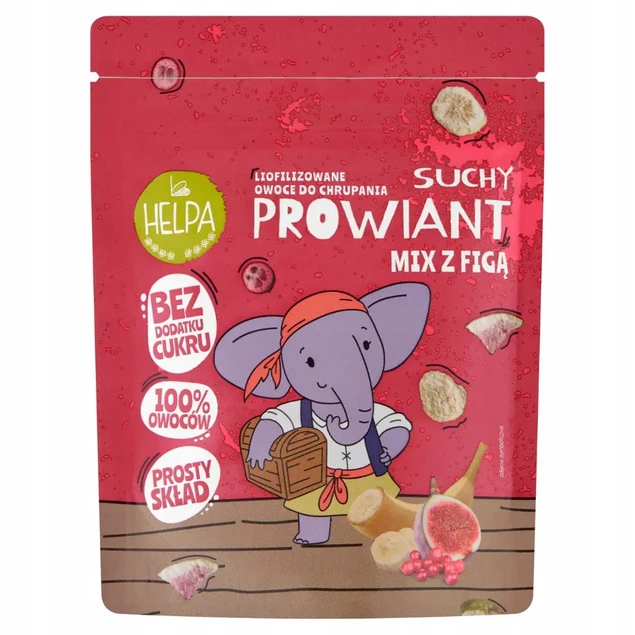 Suchy Prowiant Mix z FIGĄ Liofilizowane Owoce 20g Helpa_1