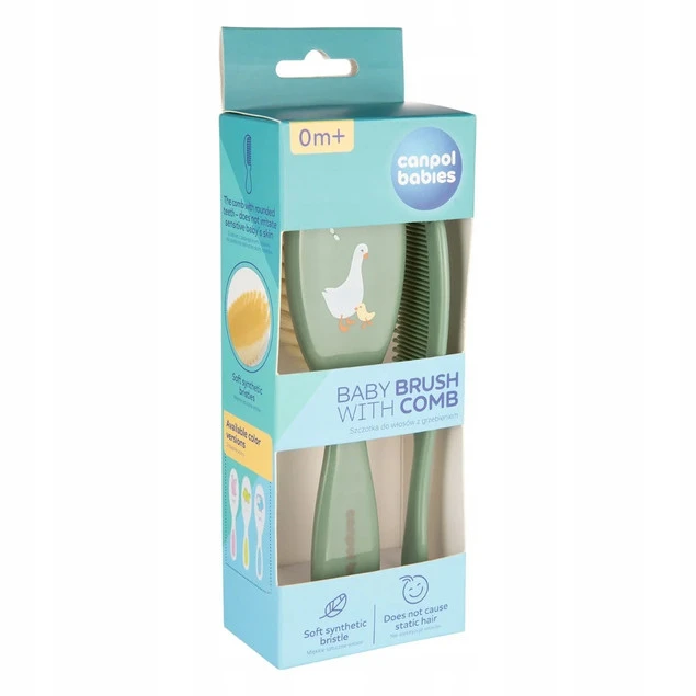 CANPOL Szczotka Do Włosów Grzebyk Grzebień Dla Dzieci Niemowląt 2/417_6