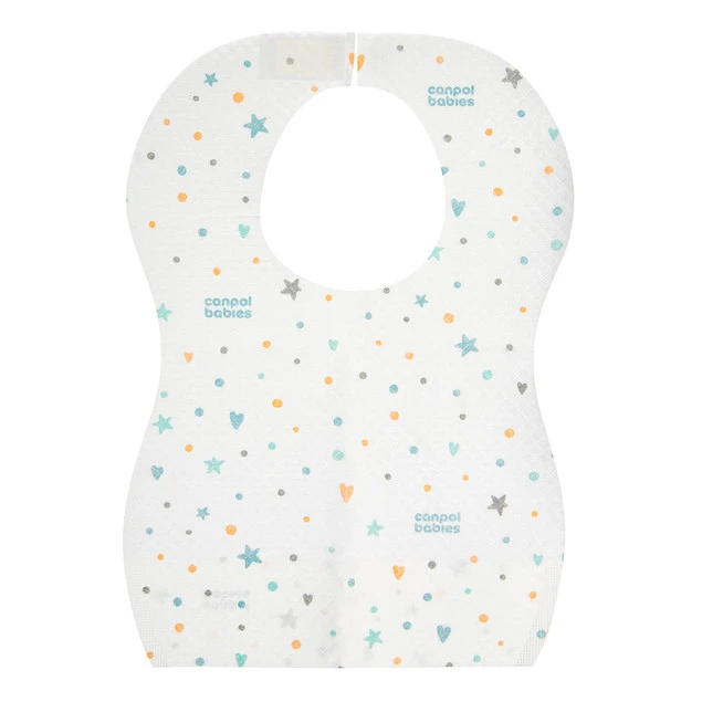 CANPOL BABIES Wodoodporne Śliniaki Jednorazowe z Kieszonką 10 szt. 1/800_3