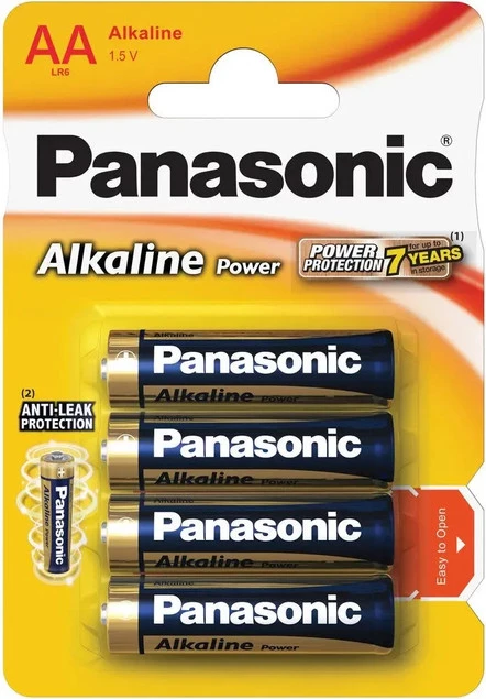 Baterie Bateria PANASONIC AA Alkaline Power (R6) ALKAICZNA 4szt. x3_4