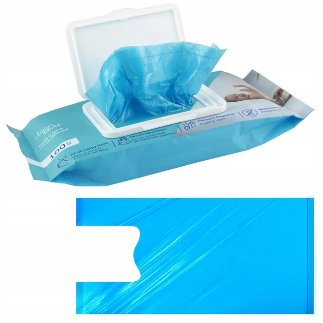 CANPOL Woreczki Na Pieluszki ZAPACHOWE Zużyte Pieluszki 100 szt. 70/003 x2_2