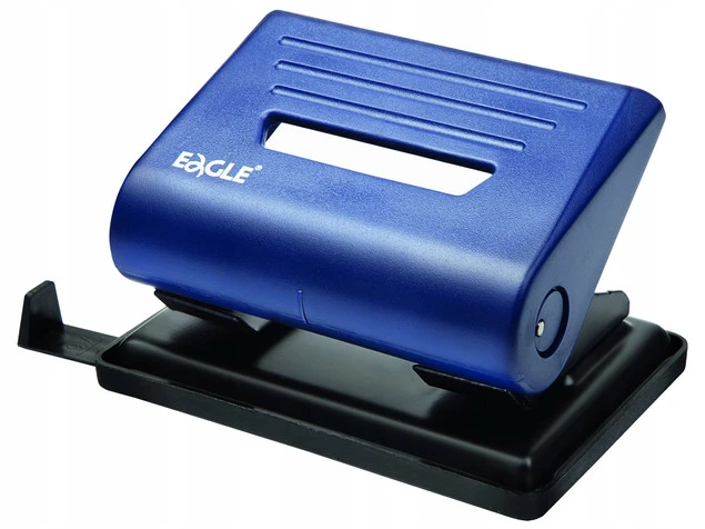 Poręczny Dziurkacz EAGLE 837 Niebieski 25 Kartek_1