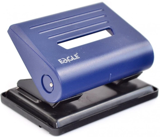Poręczny Dziurkacz EAGLE 837 Niebieski 25 Kartek_2