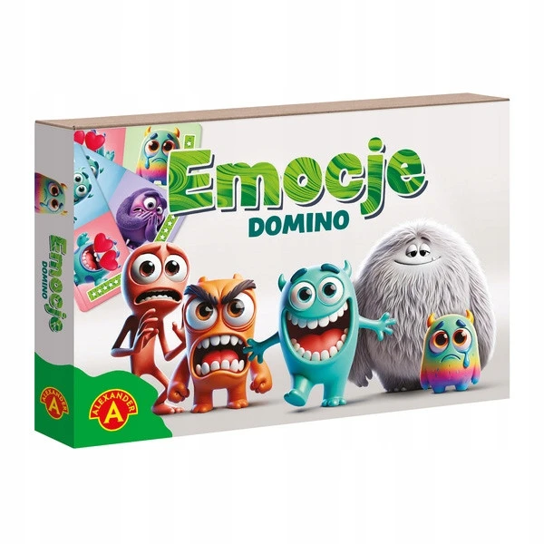 Domino EMOCJE Gra Planszowa 4+ Alexander 2979_8