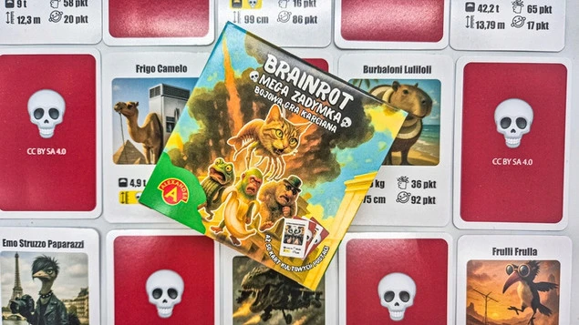 Gra Karciana BRAINROT Mega Zadymka 8+ Alexandra 3249_2