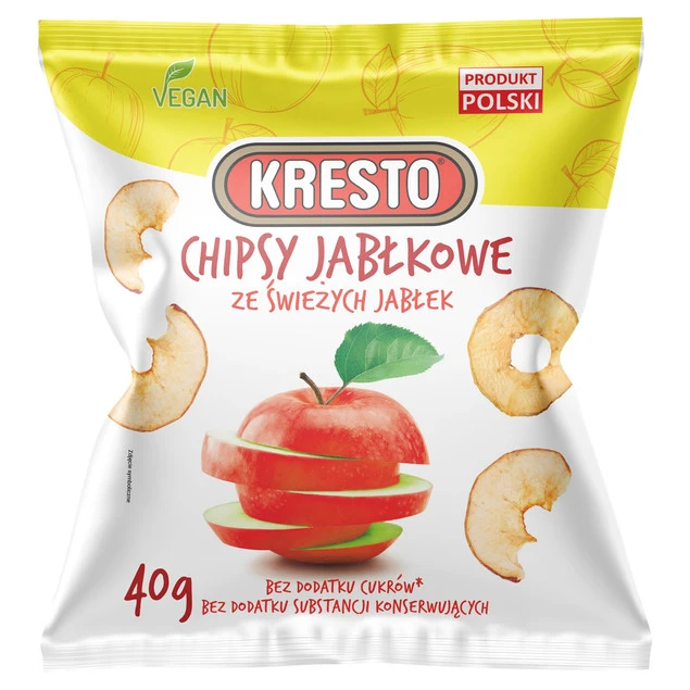 KRESTO Chipsy Jabłkowe