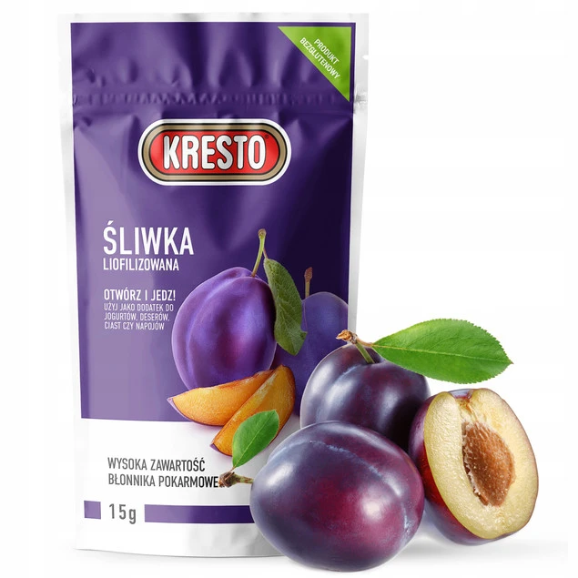 KRESTO Śliwka Liofilizowany 15g