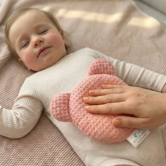 BOCIOLAND Termofor z PESTEK WIŚNI Medyczny Antyalergiczny Na Ból RÓŻ 180g_6