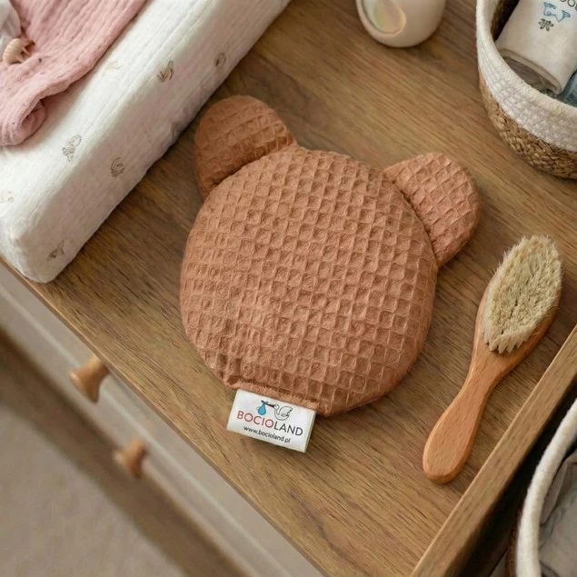 BOCIOLAND Termofor z PESTEK WIŚNI Medyczny Antyalergiczny Na Ból BRĄZ 180g_3