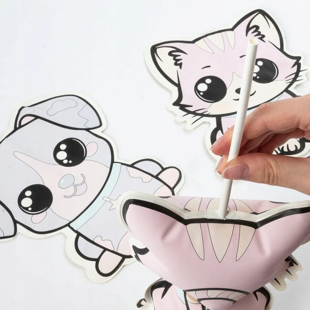 Malowanie Wodą 3D ZWIERZAKI Zestaw Kreatywny Kidea_3