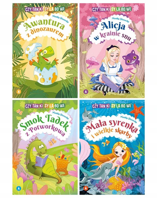 Zestaw Książek Do NAUKI CZYTANIA SYLABAMI Nauka Czytania Skrzat_1