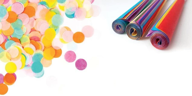 Bibuła GŁADKA A3 w Rolkach 10 Kolorów, 30 cm Interdruk x2_3