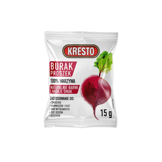 KRESTO Burak Liofilizowany Proszek - przykładowe zastosowanie