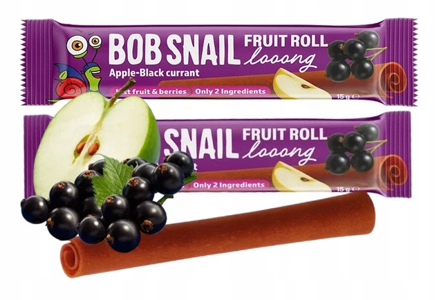 BOB SNAIL Przekąska Fruit Roll Looong JABŁKO PORZECZKA