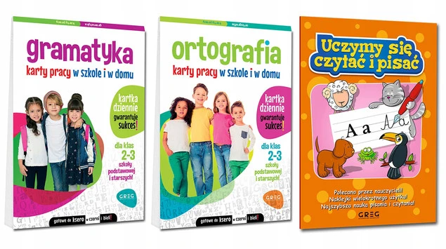 Ortografia i Gramatyka 2025 Karty Pracy Marta Kurdziel Ćwiczenia Klasa 2-3_1