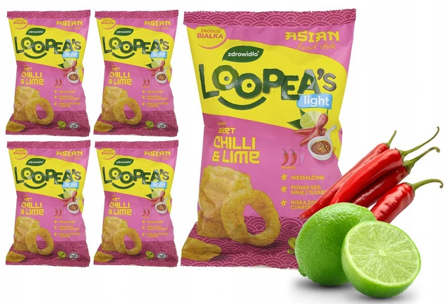 Chrupki Loopea's Sweet Chilli & Lime