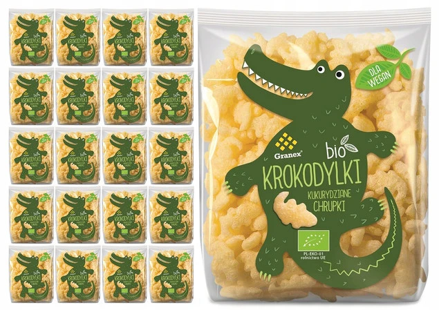 Chrupki Krokodylki BIO Granex
