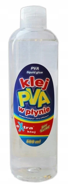 Przezroczysty klej PVA w butelce 500ml