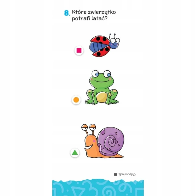 Strony quizu Obrazkowy Quiz 3-Latka