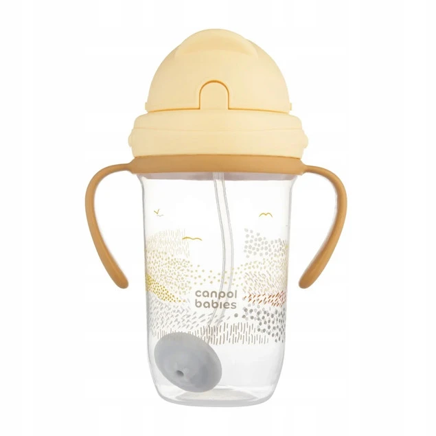 Kubek niekapek 270 ml Canpol Babies żółty