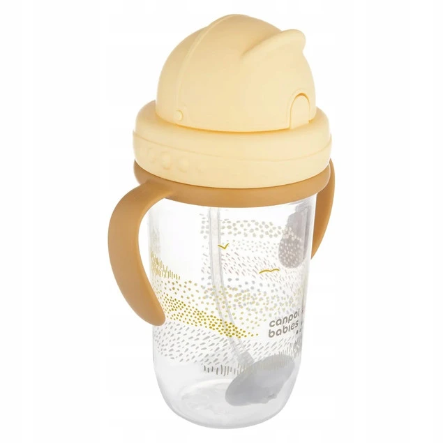 Kubek niekapek 270 ml Canpol Babies żółty