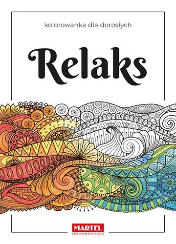 Okładka kolorowanki Relaks