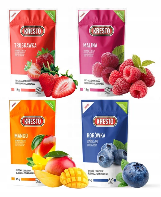Owoce liofilizowane KRESTO mix smaków