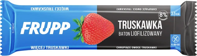 Baton liofilizowany Frupp truskawkowy 10 g