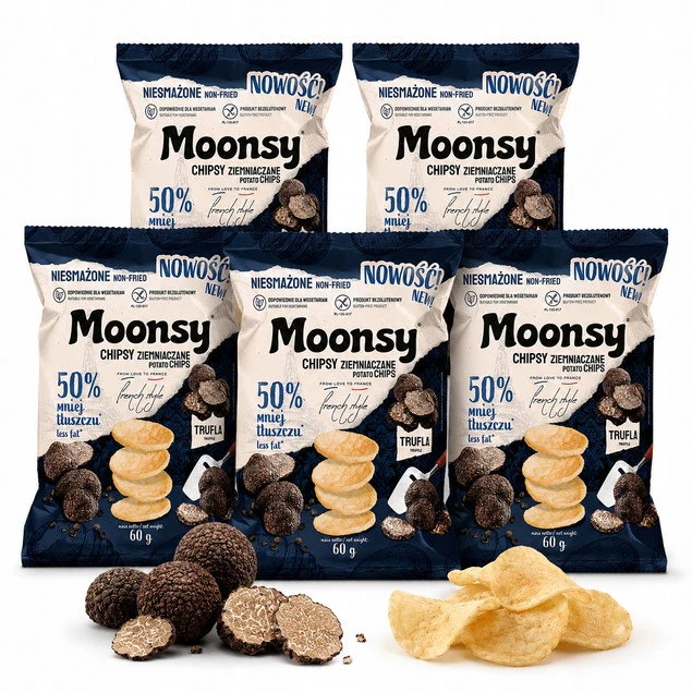 Chipsy ziemniaczane trufla 60g bez glutenu x5_1