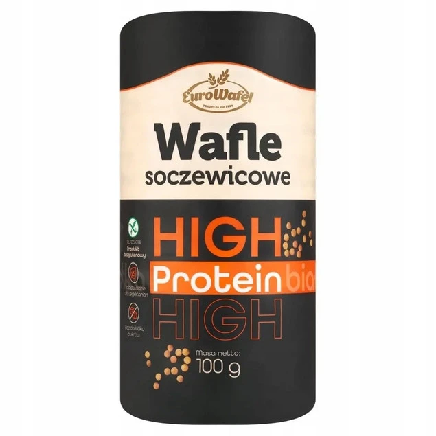 Wafle soczewicowe Eurowafel High Protein 100 g