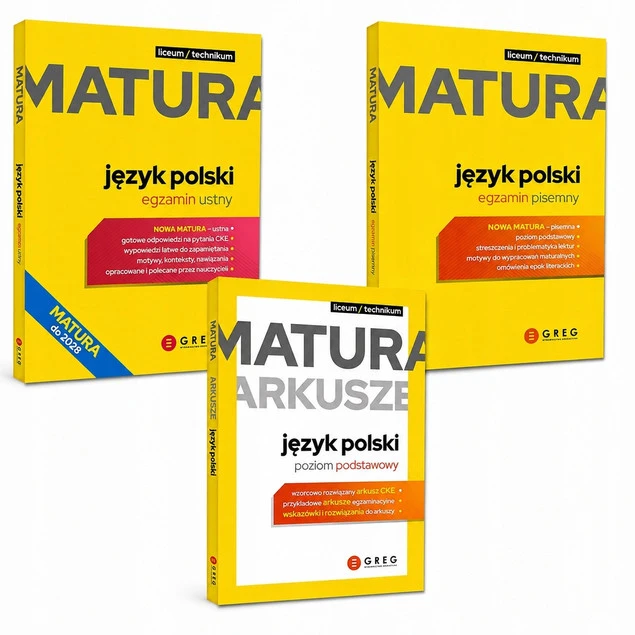 Matura 2027 język polski egzamin ustny pisemny repetytorium arkusze KPL 3w1_1