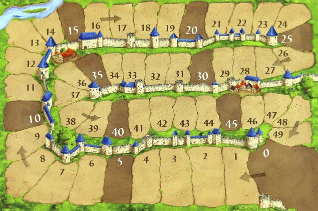 CARCASSONNE Gra Planszowa Strategiczna Podstawa 2+ MindOK_4