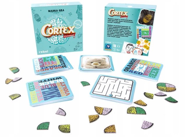 CORTEX Gra Planszowa Rozbudzająca Twoje Zmysły 2-6 Osób 8+ Rebel_5