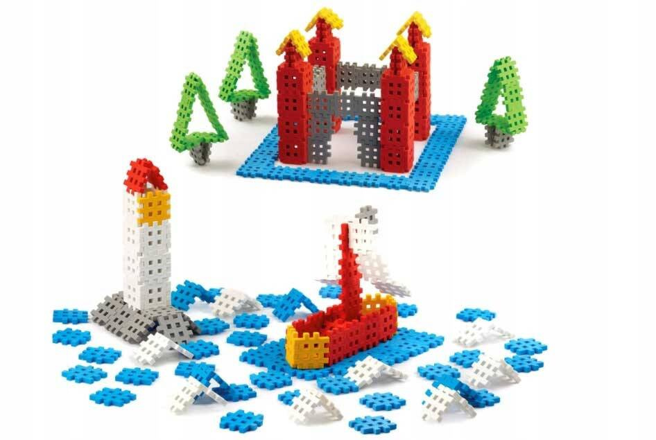 Klocki Mini Waffle 140 Elementów 2+ Marionex_4
