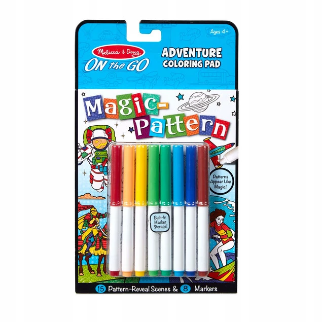Kolorowanka PRZYGODY Magic Colouring Pad 3+ Melissa & Doug_1