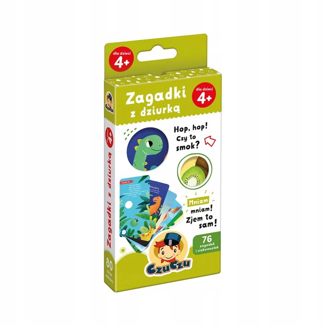 Zagadki Z Dziurką Dla Dzieci Obrazkowa Książeczka 4+ CzuCzu_8