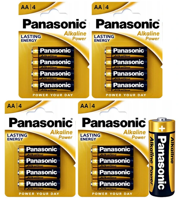 Baterie Bateria PANASONIC AA Alkaline Power (R6) ALKAICZNA 4szt. x4_1
