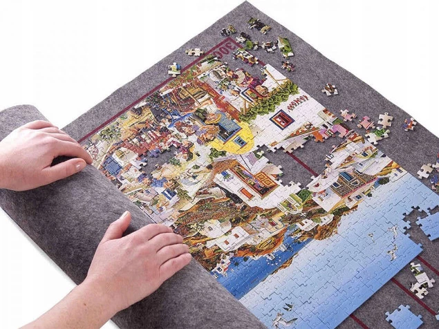Mata Do Układania Przechowywania Puzzli 500 - 1500 Elementów Trefl 60985_4