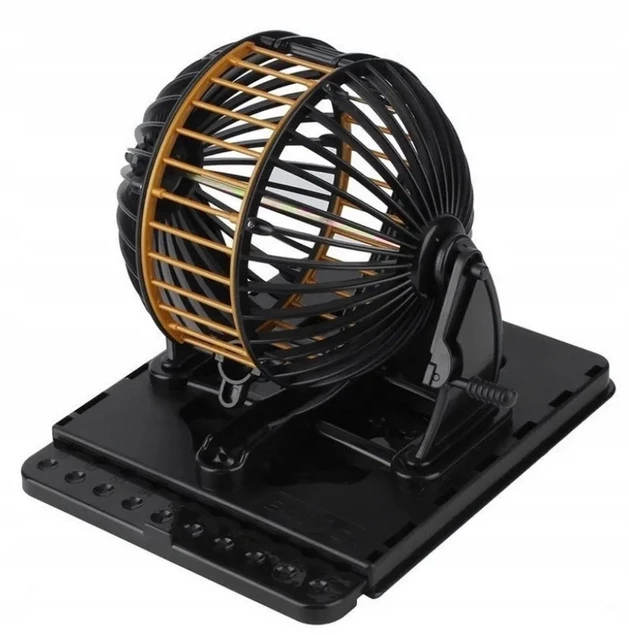 BINGO Gra Rodzinna Towarzyska Maszyna Losująca 3+ Dromader_2