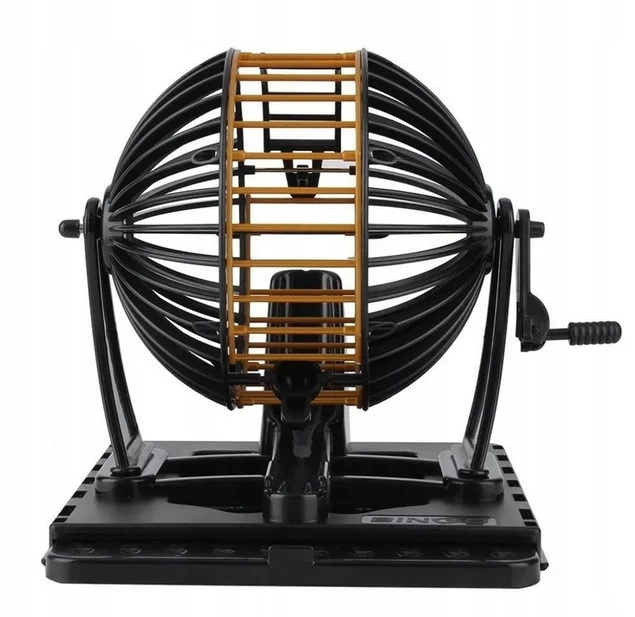 BINGO Gra Rodzinna Towarzyska Maszyna Losująca 3+ Dromader_3