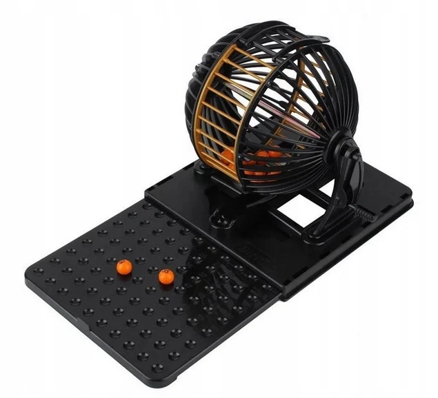 BINGO Gra Rodzinna Towarzyska Maszyna Losująca 3+ Dromader_4